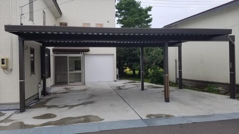 カーポート完成