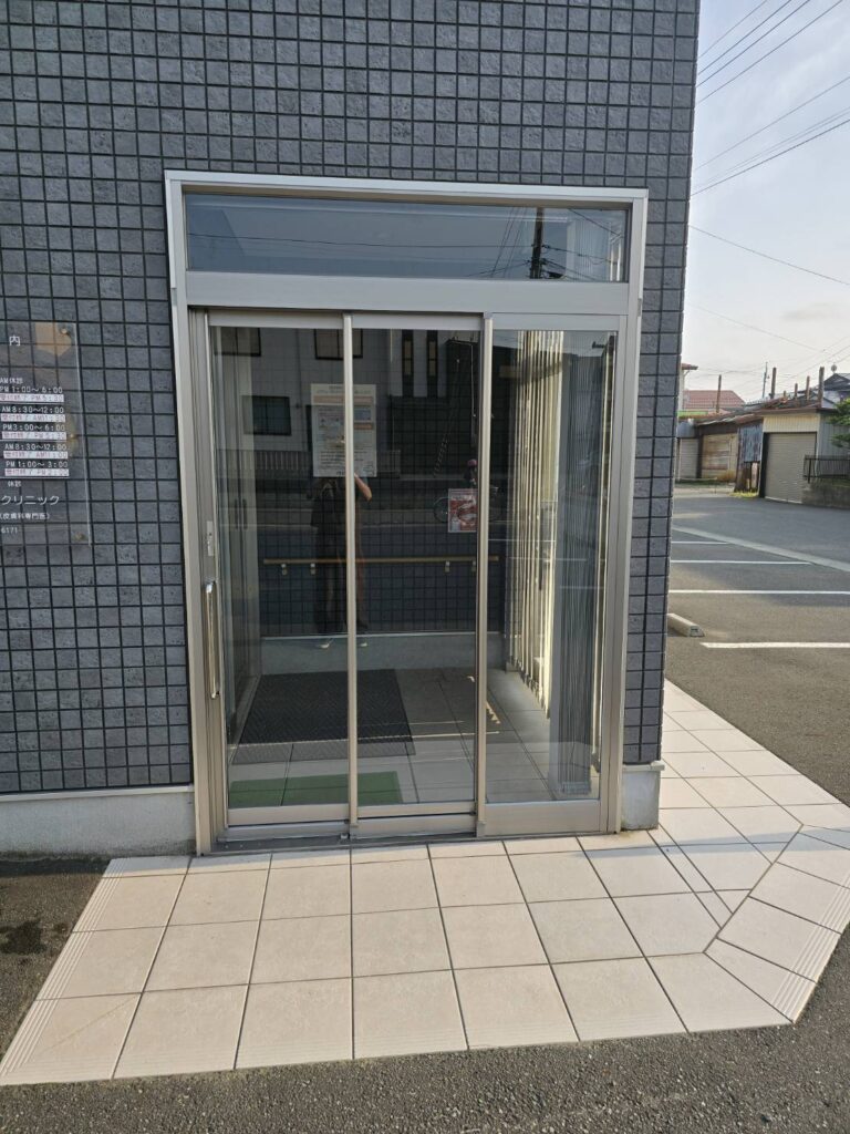 リフォーム後 袖付き2枚引き戸